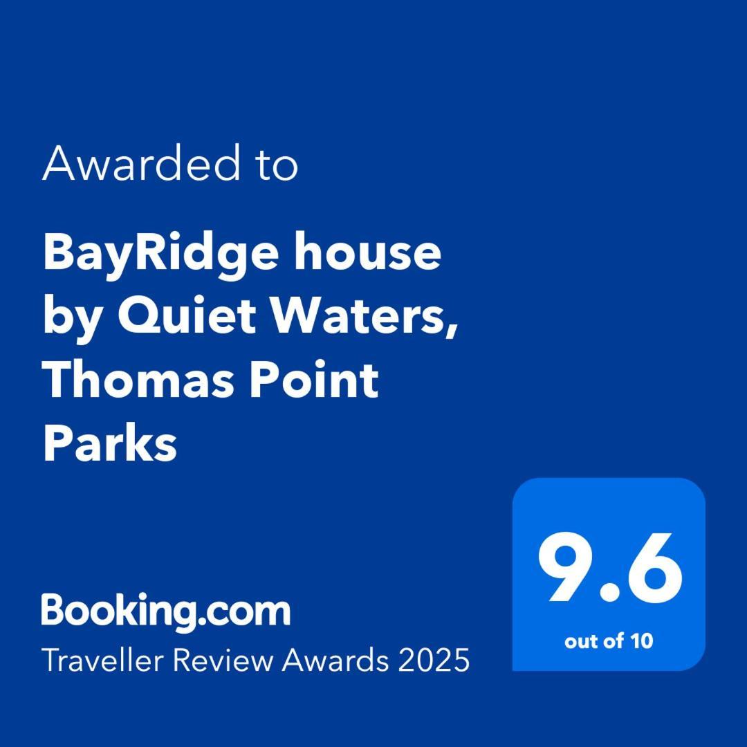 Bayridge House By Quiet Waters, Thomas Point Parks Daire Annapolis Dış mekan fotoğraf